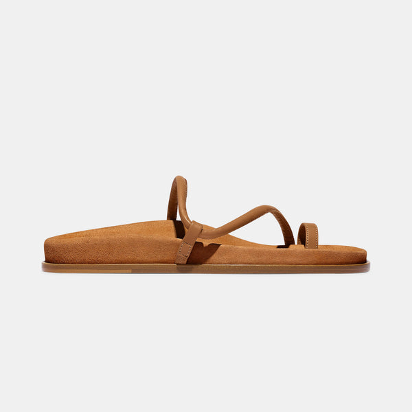 Bari in Tobacco Nappa and Suede — Exclusive