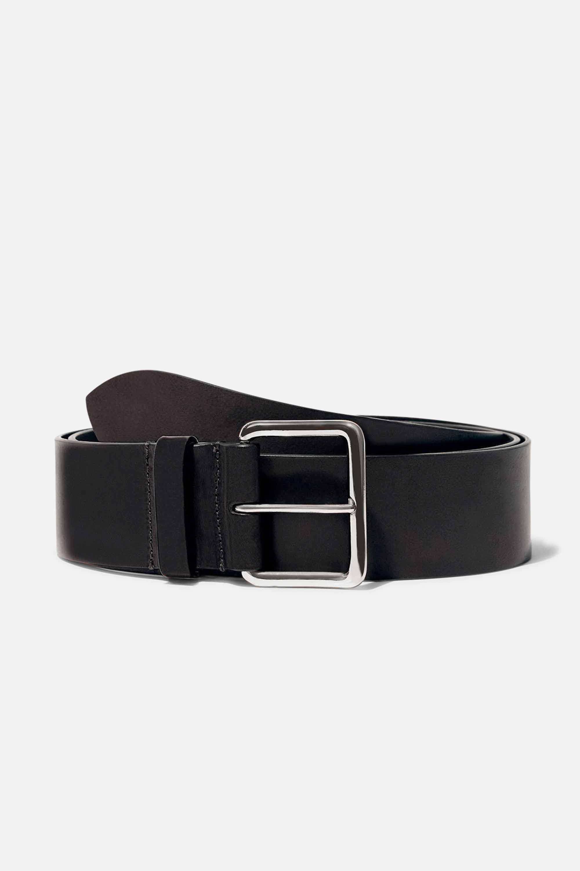 Largo Belt in Black with Silver Buckle — Exclusive