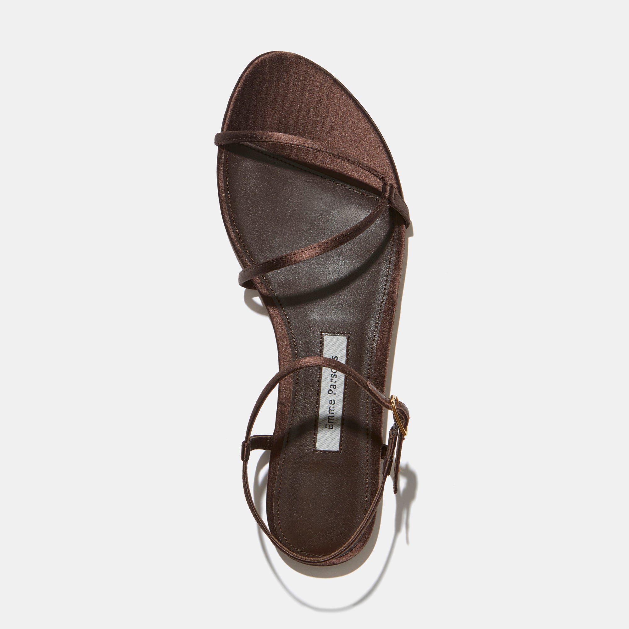 Loop Sandal in Espresso Satin