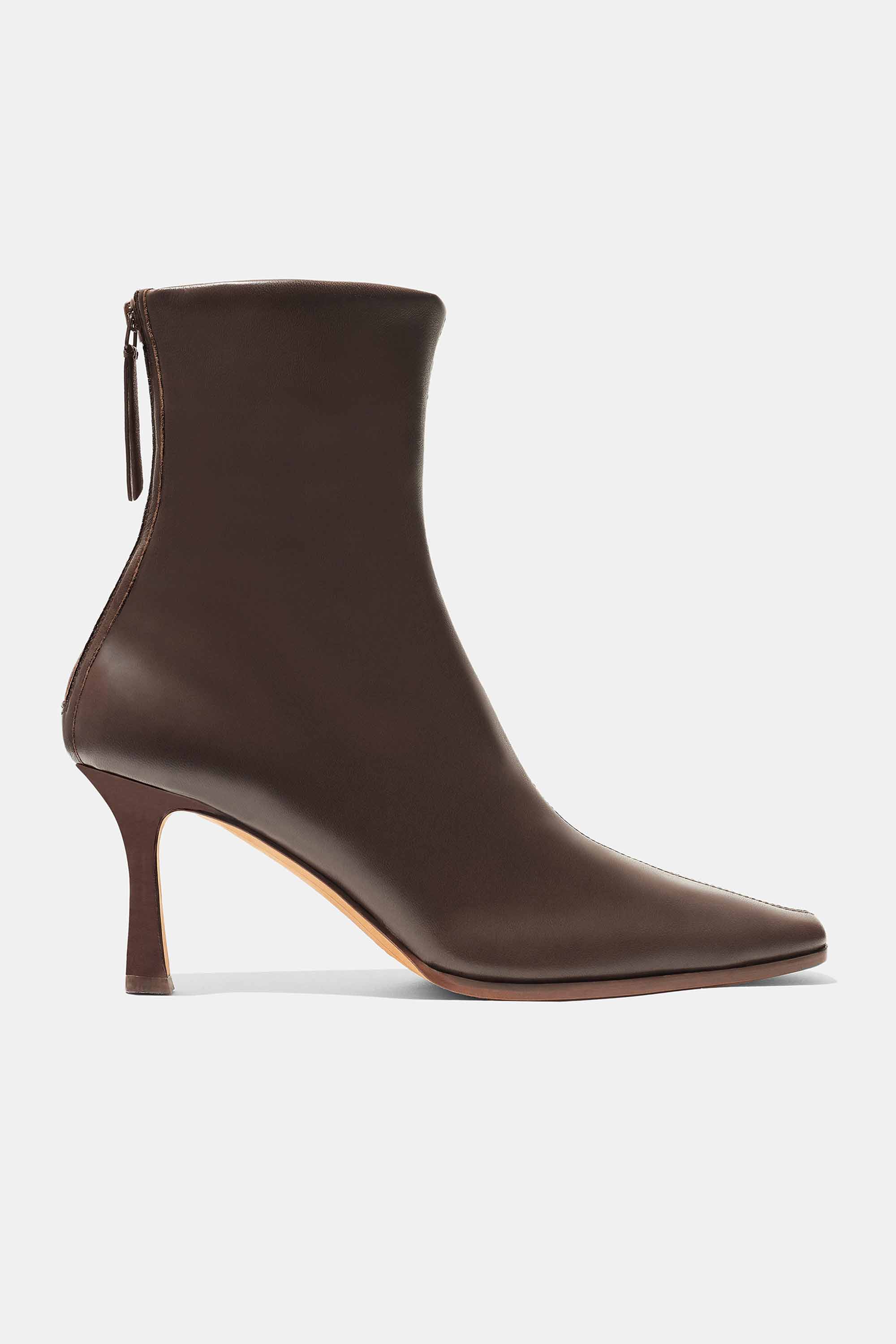 Stretch Boot in Espresso Nappa