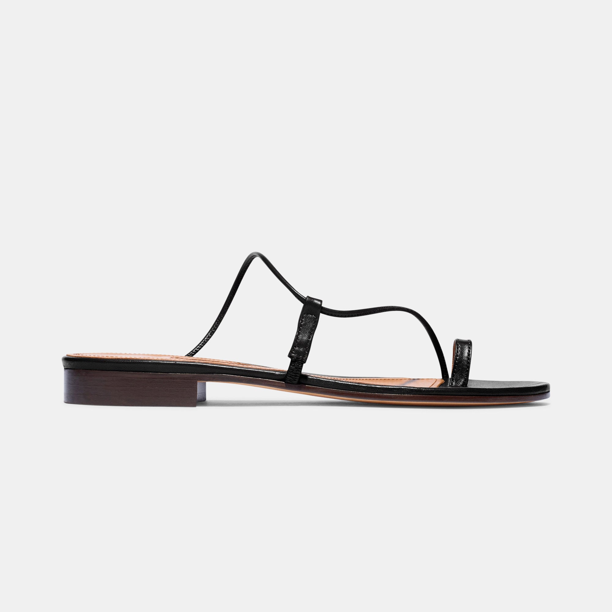 Susan Slide in Black Nappa