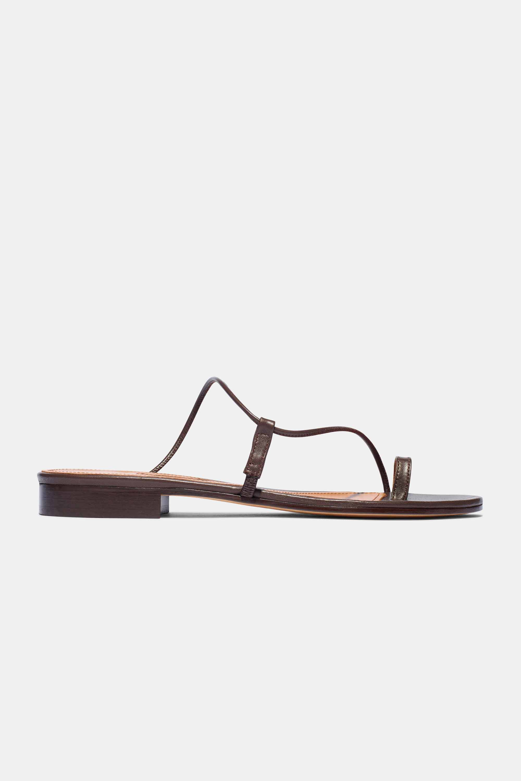 Susan Slide in Espresso Nappa