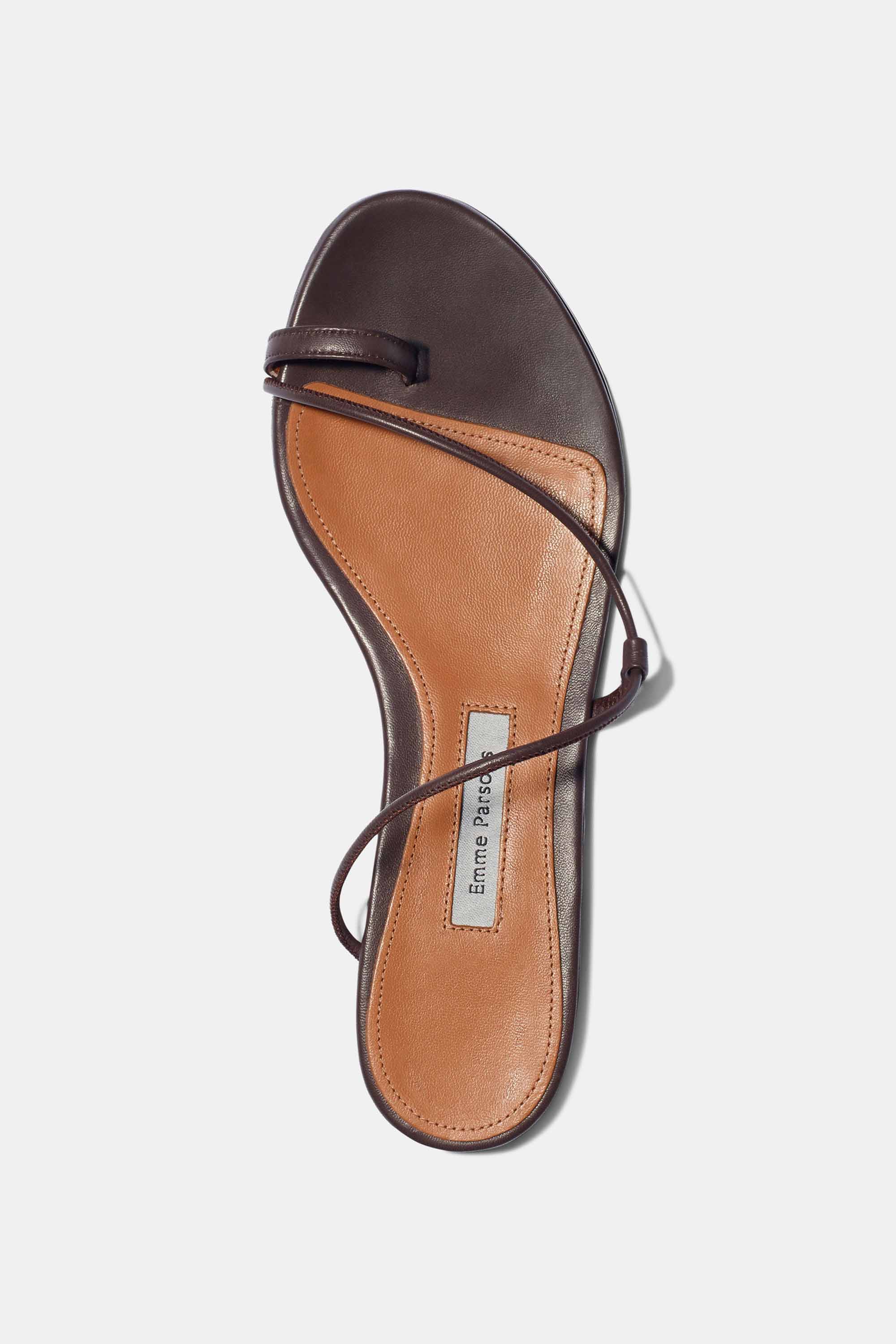 Susan Slide in Espresso Nappa