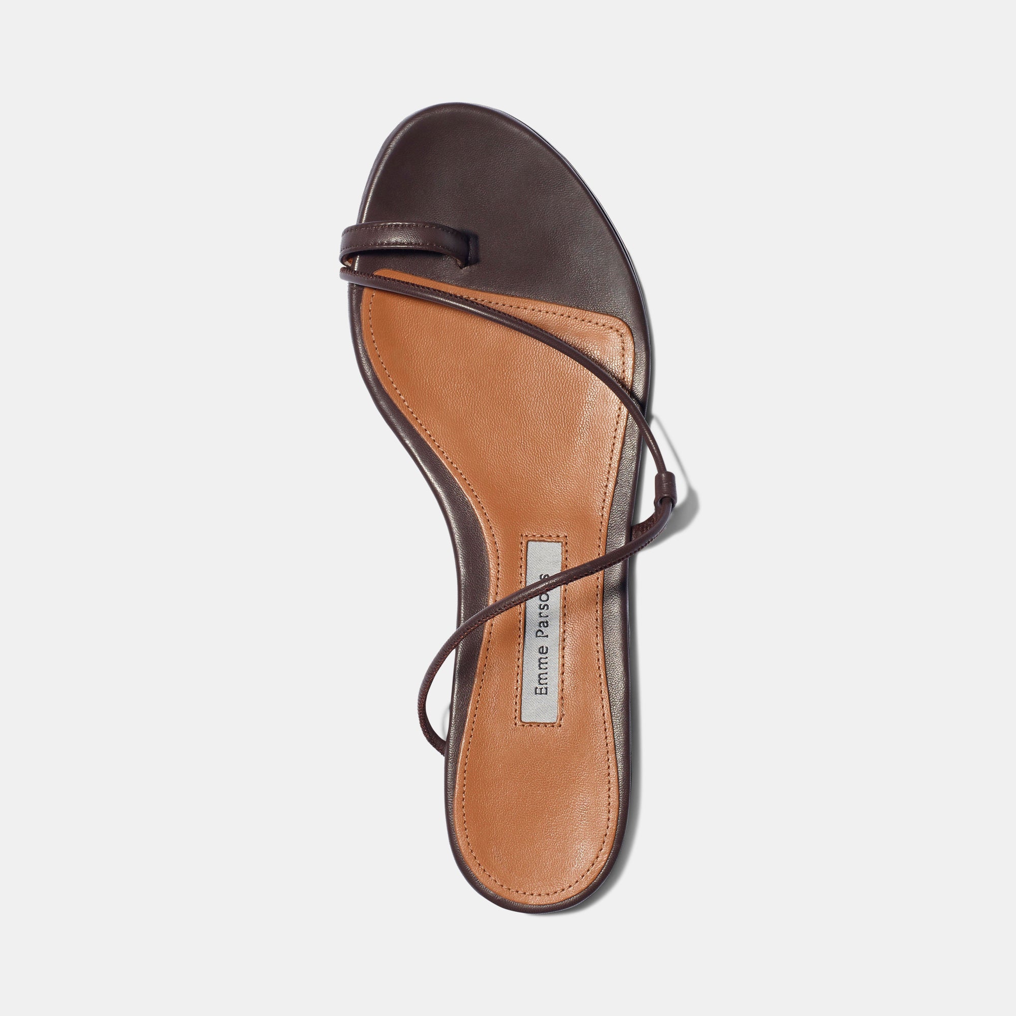 Susan Slide in Espresso Nappa