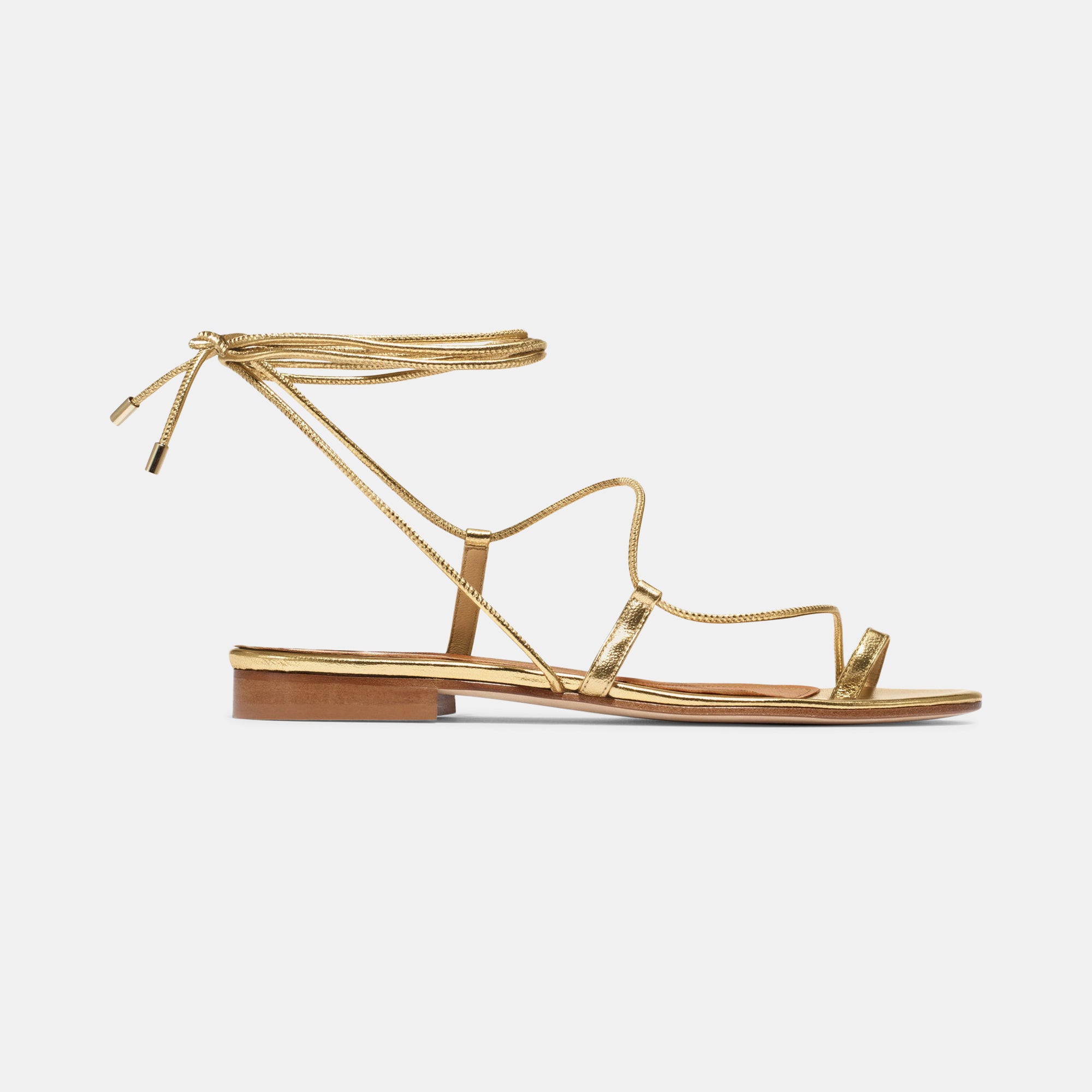 Susan in Washed Gold Nappa