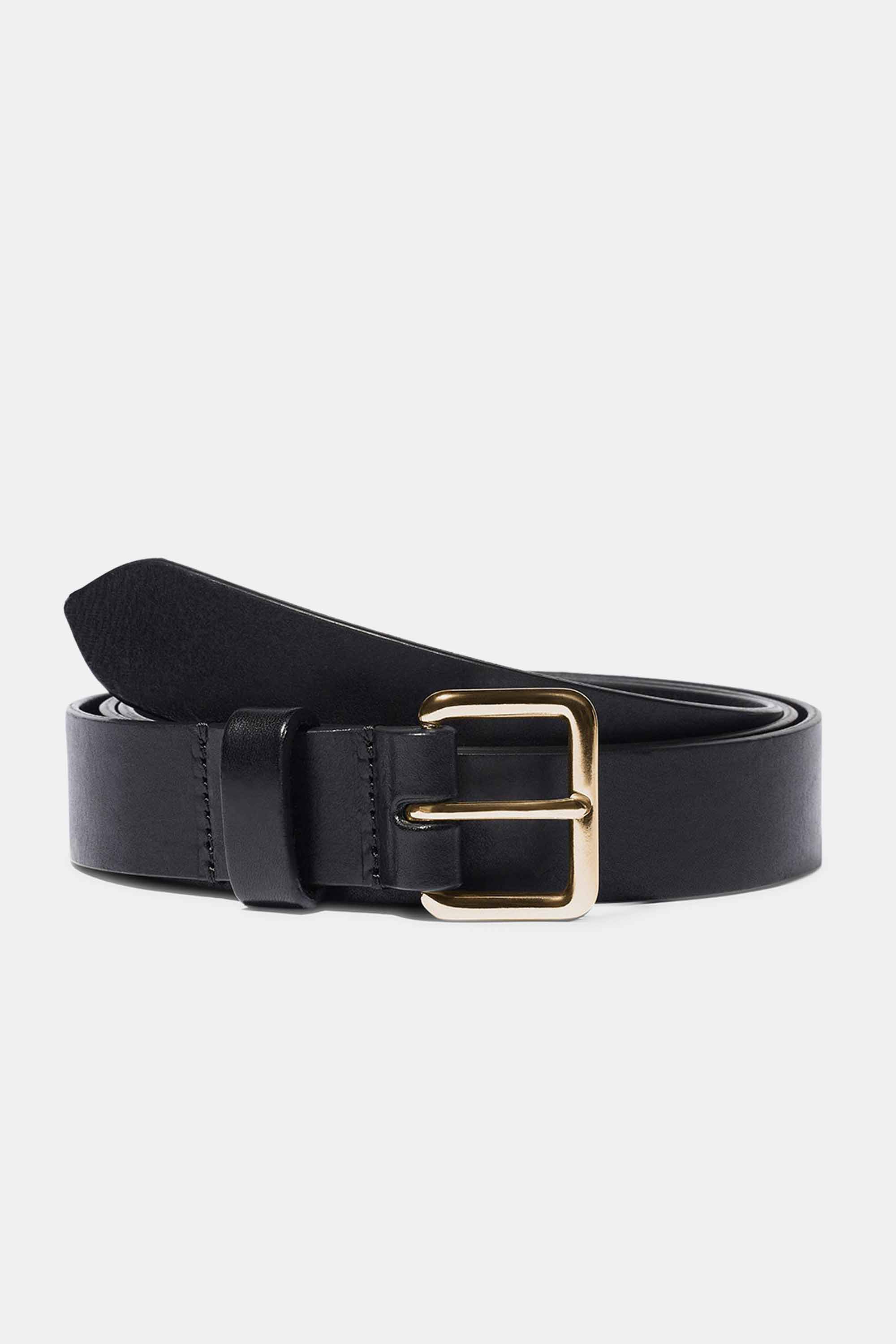 Yoyo Belt in Black with Gold Buckle — Exclusive