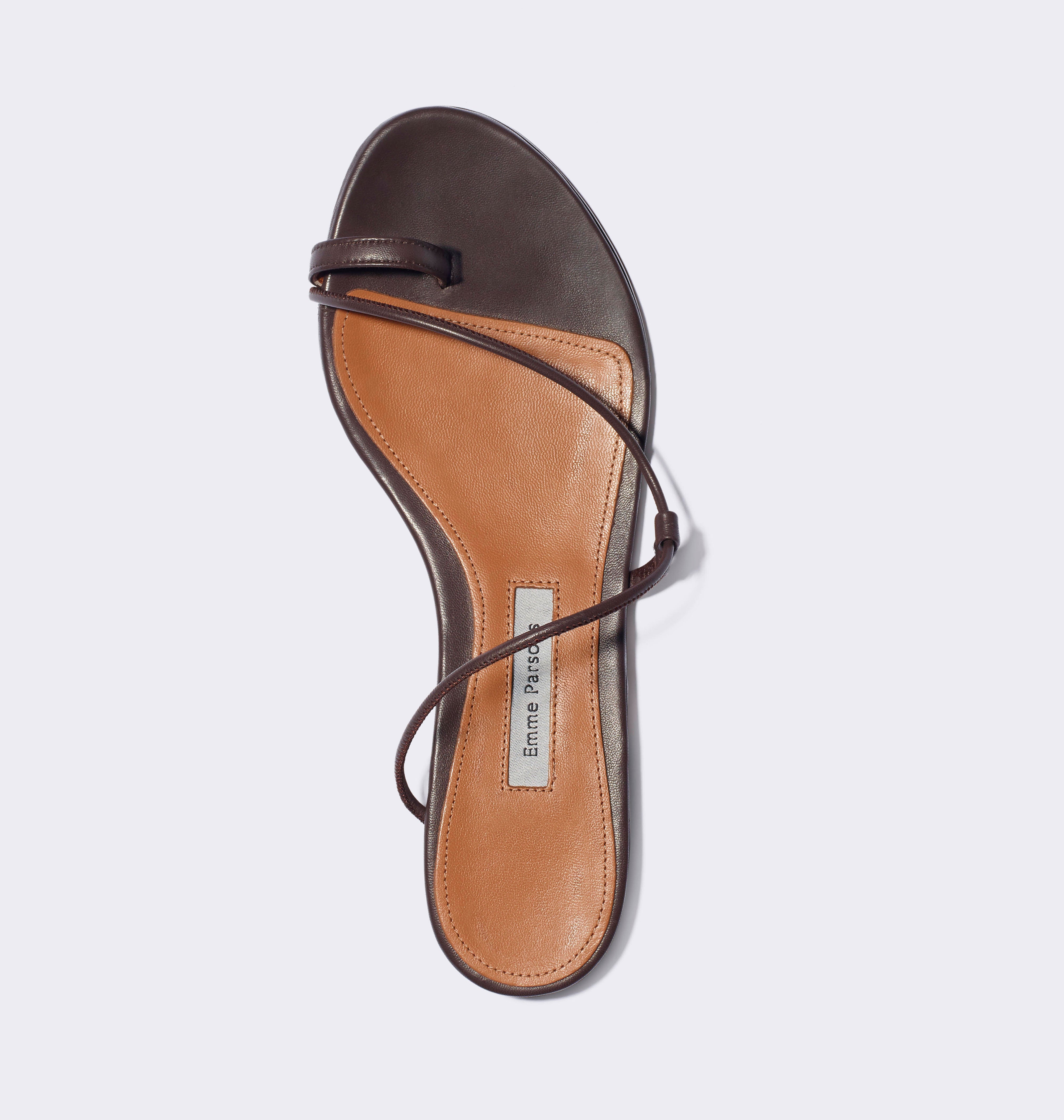 Susan Slide in Espresso Nappa – Emme Parsons